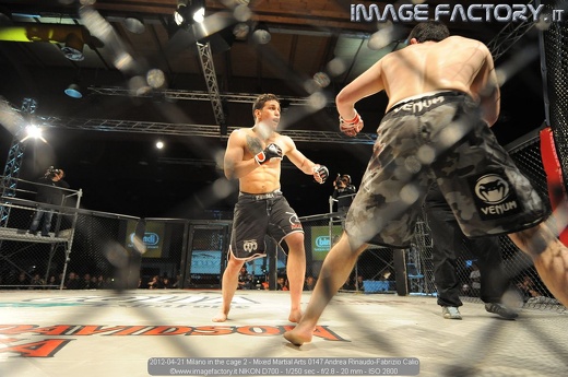 2012-04-21 Milano in the cage 2 - Mixed Martial Arts 0147 Andrea Rinaudo-Fabrizio Calio